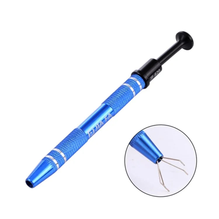 JIAFA JF-620 IC Chip Grabber, Precision Alloy Steel 4-Claw Pick-Up Grabber for Chip and Component Handling