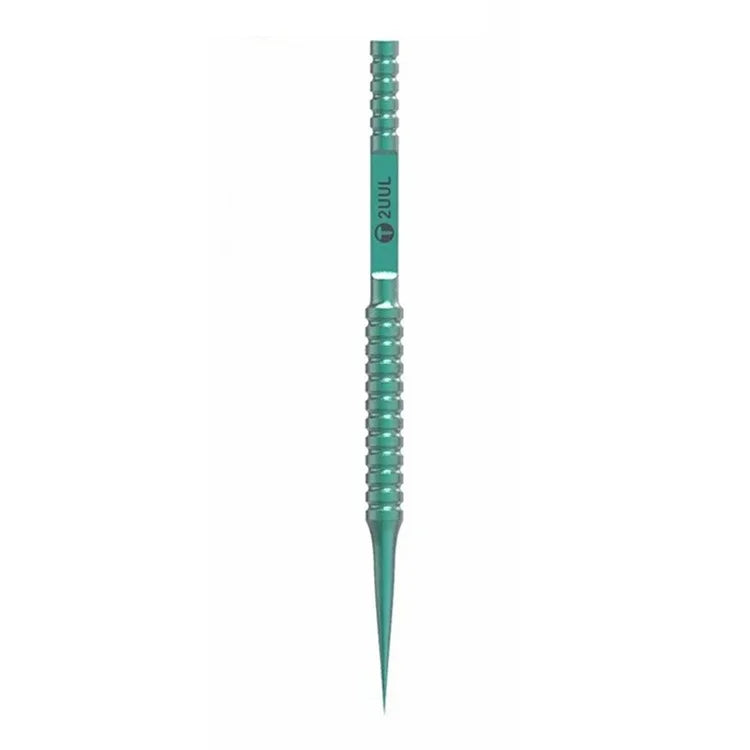 2UUL Ti01 Titanium Alloy Ultraprecise Tweezer for Precise Phone Board Repair, Blackish Green