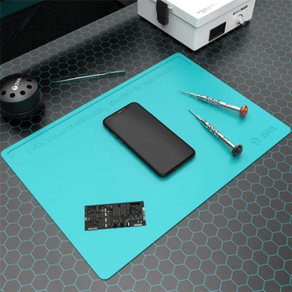 2UUL 40x28x0.3cm Heat Resisting Silicone Pad with Anti Dust Coating