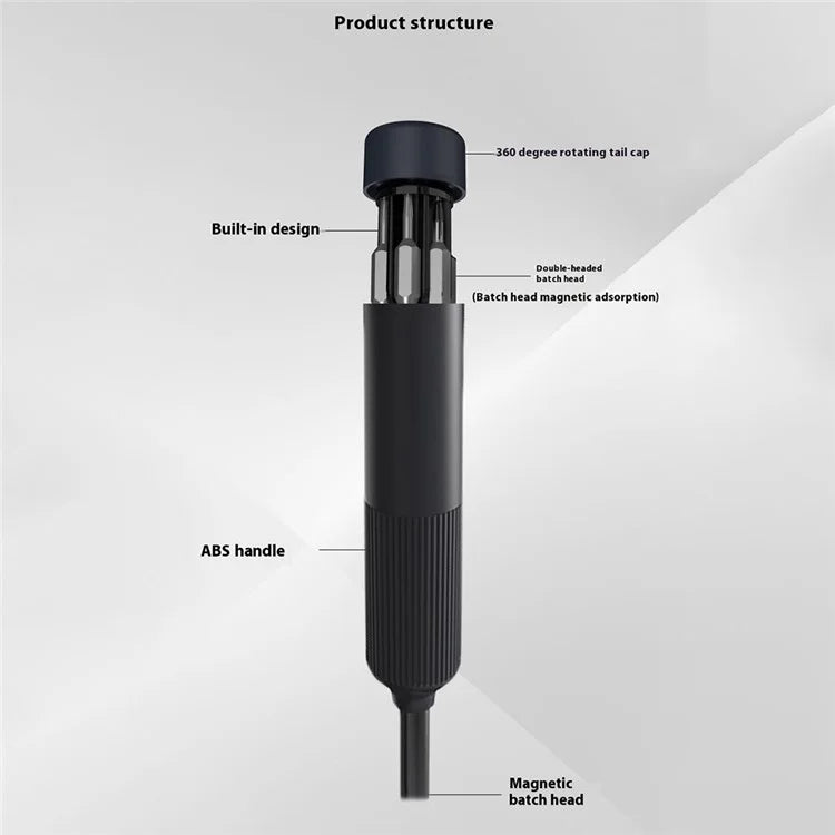 JIAFA 27-in-1 Precision Screwdriver Set Double Tip Bits for Cell Phones Watches Computers