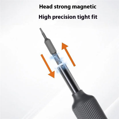 JIAFA 27-in-1 Precision Screwdriver Set Double Tip Bits for Cell Phones Watches Computers