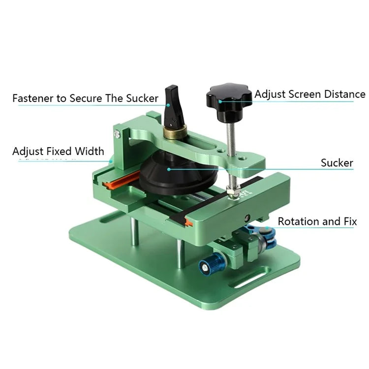 BEST BST-001S3 360 Degree Rotating Screen Removal Fixture Back Cover Rear Glass Removal Clamp