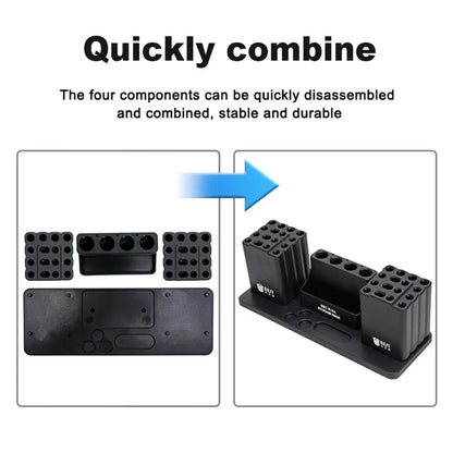 BEST BST-R16A Multifunctional Storage Box Desktop Storage Rack for Phone Repair Tools Organizer