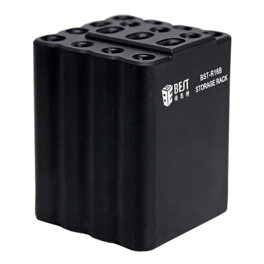 BEST BST-R16B 16-Hole Classified Storage Box Soldering Iron Tips Organizer Phone Repair Tool Holder