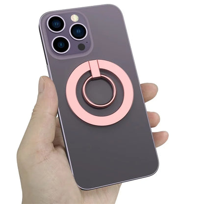 A675 Magnetic Phone Ring Holder for Cell Phone Grip Stand Finger Ring Kickstand
