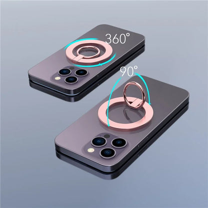 A675 Magnetic Phone Ring Holder for Cell Phone Grip Stand Finger Ring Kickstand