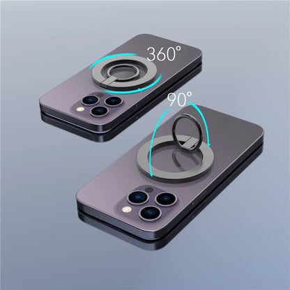 A675 Magnetic Phone Ring Holder for Cell Phone Grip Stand Finger Ring Kickstand