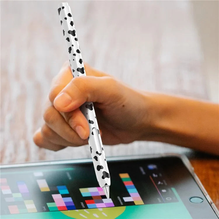 For Huawei M-Pencil 1st Generation Silicone Sleeve Cow Pattern Stylus Pen Protective Cover