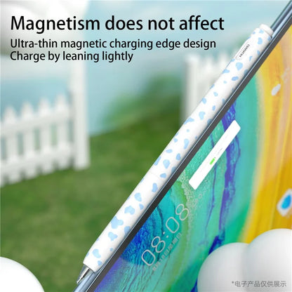 For Huawei M-Pencil 1st Generation Silicone Sleeve Cow Pattern Stylus Pen Protective Cover