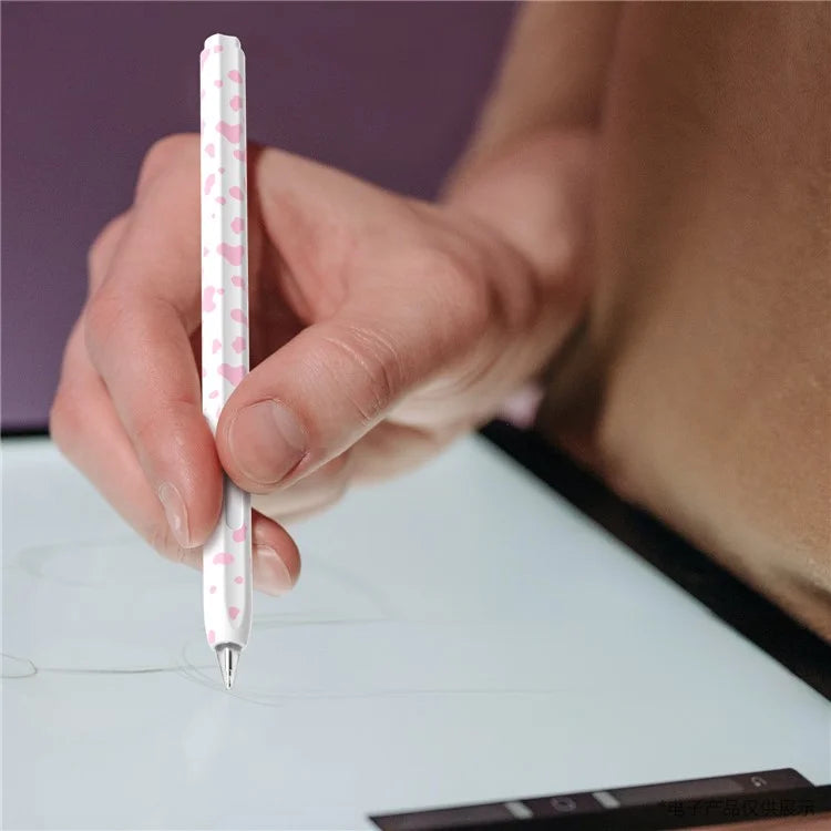 For Huawei M-Pencil 1st Generation Silicone Sleeve Cow Pattern Stylus Pen Protective Cover