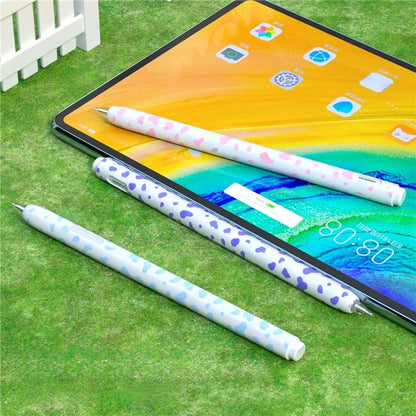 For Huawei M-Pencil 1st Generation Silicone Sleeve Cow Pattern Stylus Pen Protective Cover