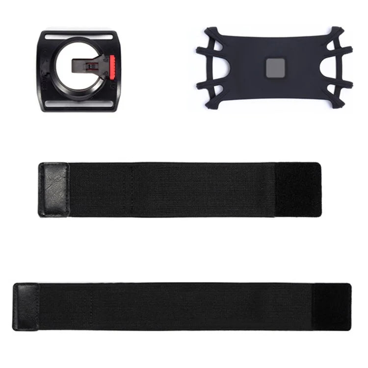 Detachable Armband Phone Holder Rotatable Gym Sports Wristband for 4-7.9-inch Universal Smartphone