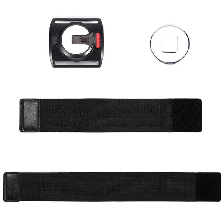 Detachable Lock Metal Buckle Rotatable Wrist Strap Phone Holder Outdoor Sports Armband for 4-7.9" Phones