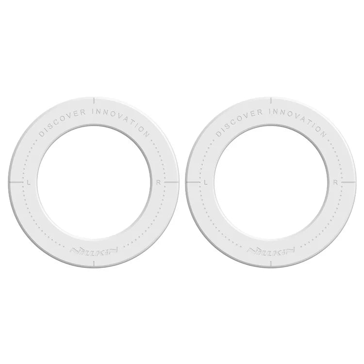 NILLKIN 2Pcs Snaplink Ultra Magnetic Sticker Magnetic Adapter Ring