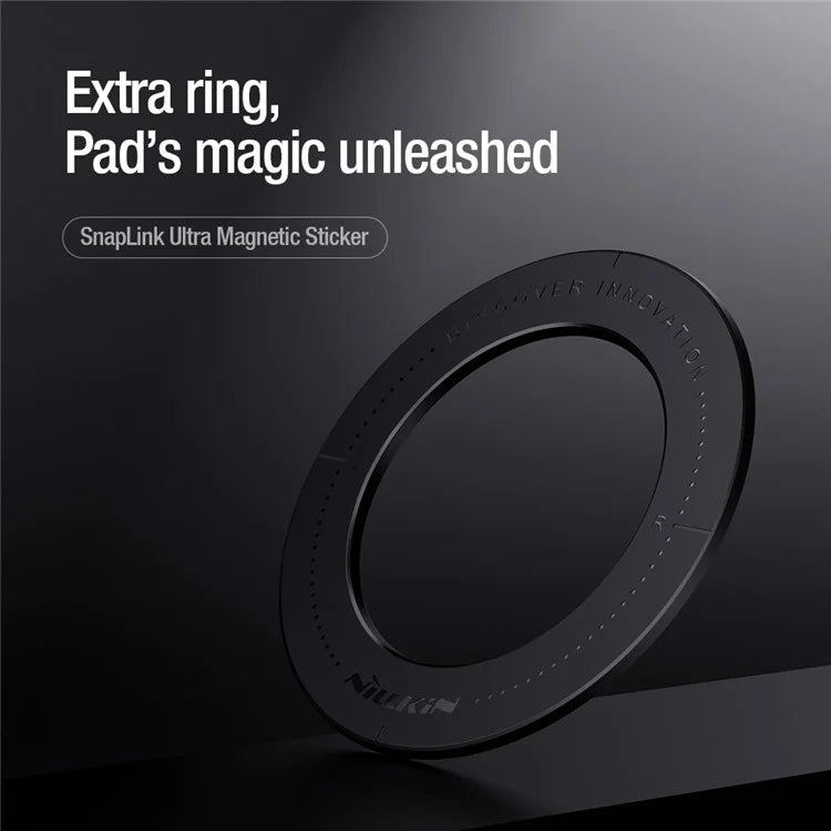 NILLKIN 2Pcs Snaplink Ultra Magnetic Sticker Magnetic Adapter Ring