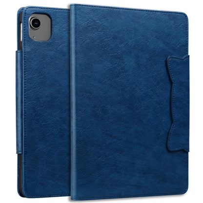 For iPad Air 13 (2024) Case Viewing Stand PU Leather Tablet Cover Cat-Shaped Magnetic Clasp