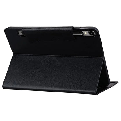 For Samsung Galaxy Tab S9 / Tab S9 FE / Tab S8 / Tab S7 Case Leather Tablet Cover with Card Pocket