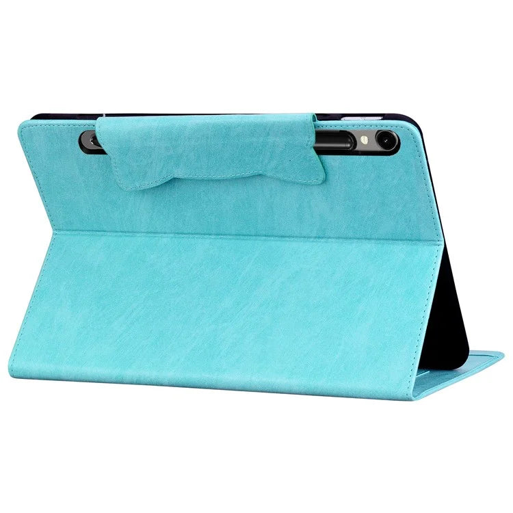 For Samsung Galaxy Tab S9 / Tab S9 FE / Tab S8 / Tab S7 Case Leather Tablet Cover with Card Pocket
