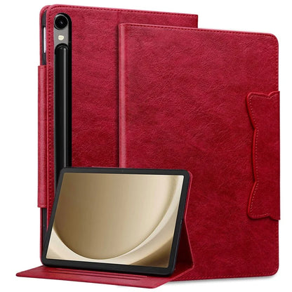 For Samsung Galaxy Tab S9 / Tab S9 FE / Tab S8 / Tab S7 Case Leather Tablet Cover with Card Pocket