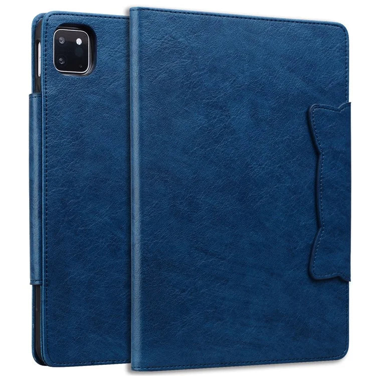 For iPad Pro 12.9-inch (2018) / (2020)  / (2021) / (2022) / iPad Air 13 (2024) Case Card Slots Business Leather Tablet Cover