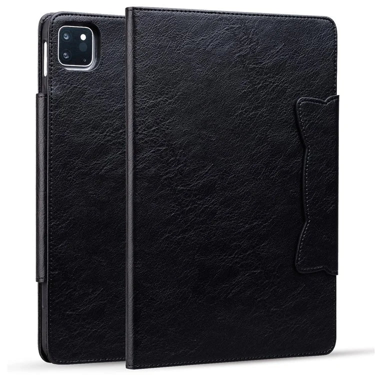 For iPad Pro 12.9-inch (2018) / (2020)  / (2021) / (2022) / iPad Air 13 (2024) Case Card Slots Business Leather Tablet Cover