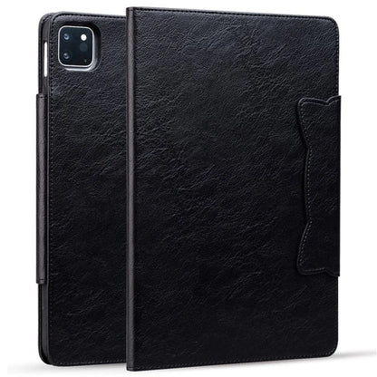 For iPad Pro 12.9-inch (2018) / (2020)  / (2021) / (2022) / iPad Air 13 (2024) Case Card Slots Business Leather Tablet Cover
