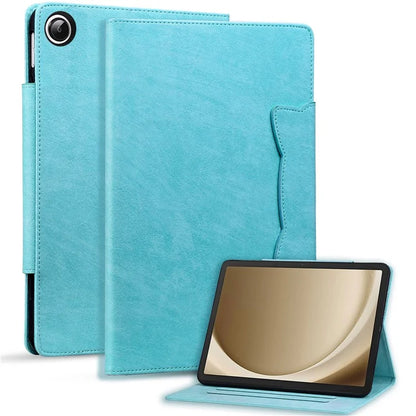 For Samsung Galaxy Tab A9+ X210 X215 X216 Case PU Leather Folio Tablet Cover with Card Slots