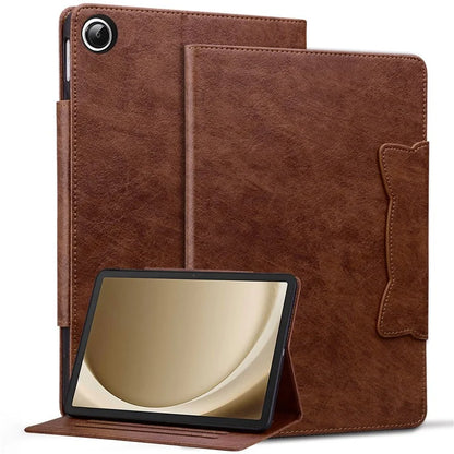 For Samsung Galaxy Tab A9+ X210 X215 X216 Case PU Leather Folio Tablet Cover with Card Slots