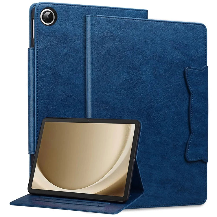 For Samsung Galaxy Tab A9+ X210 X215 X216 Case PU Leather Folio Tablet Cover with Card Slots