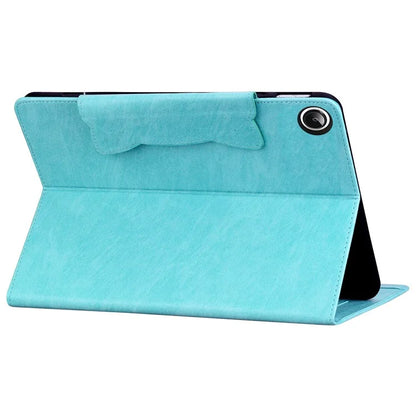 For Samsung Galaxy Tab A9	X110 X115 Stand Case PU Leather Tablet Cover with Magnetic Clasp