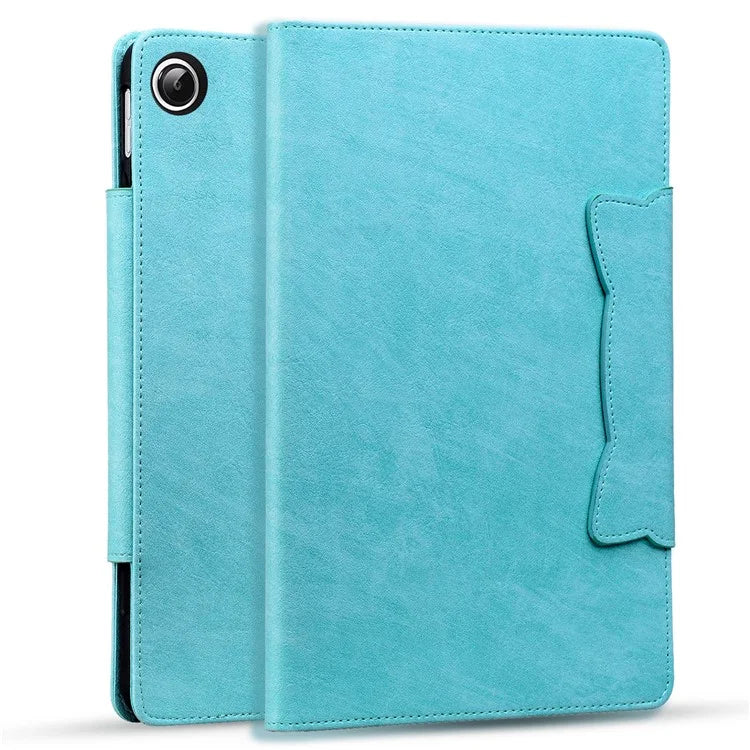 For Samsung Galaxy Tab A9	X110 X115 Stand Case PU Leather Tablet Cover with Magnetic Clasp
