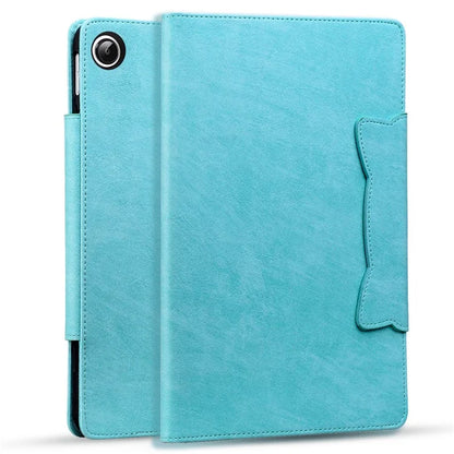 For Samsung Galaxy Tab A9	X110 X115 Stand Case PU Leather Tablet Cover with Magnetic Clasp