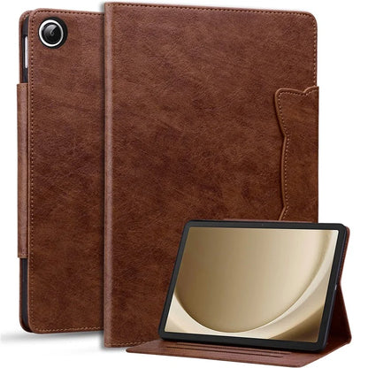 For Samsung Galaxy Tab A9	X110 X115 Stand Case PU Leather Tablet Cover with Magnetic Clasp
