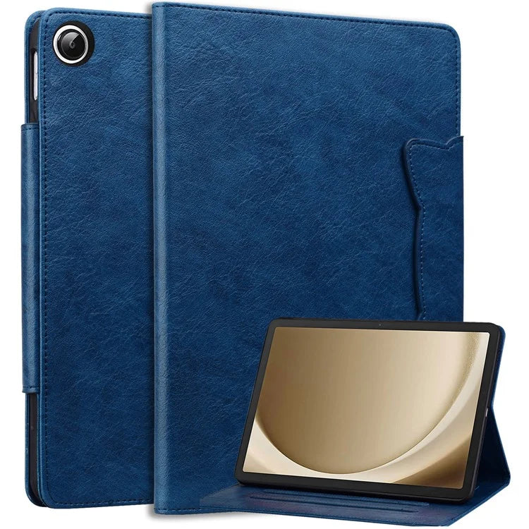 For Samsung Galaxy Tab A9	X110 X115 Stand Case PU Leather Tablet Cover with Magnetic Clasp