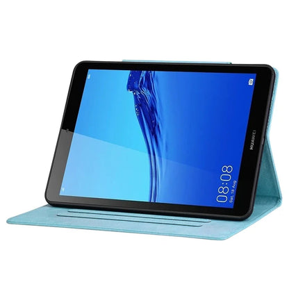 For Huawei Honor Pad 5 8.0-inch / MediaPad M5 Lite 8 Case Magnetic Clasp PU Leather Tablet Cover