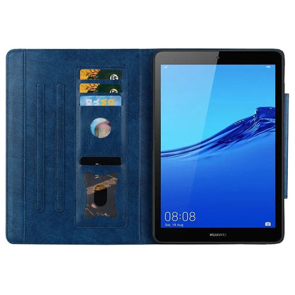 For Huawei Honor Pad 5 8.0-inch / MediaPad M5 Lite 8 Case Magnetic Clasp PU Leather Tablet Cover