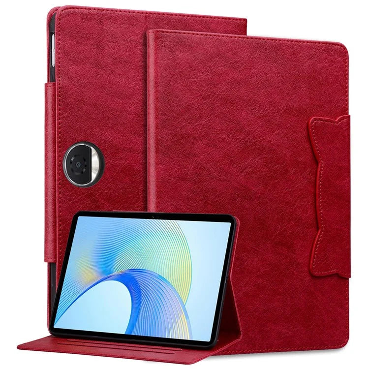 For Honor Pad 9 Protective Case PU Leather Stand Tablet Cover with Magnetic Clasp