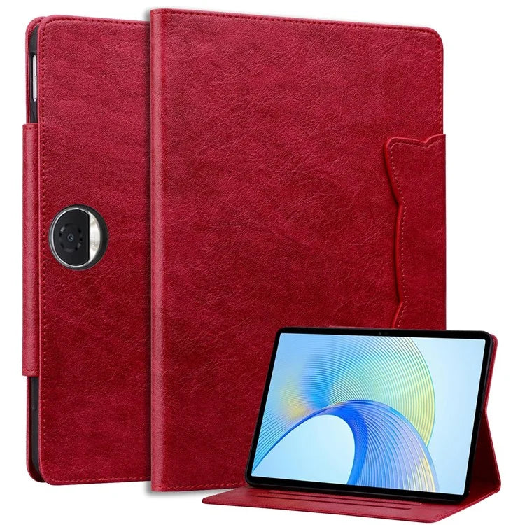 For Honor Pad 9 Protective Case PU Leather Stand Tablet Cover with Magnetic Clasp