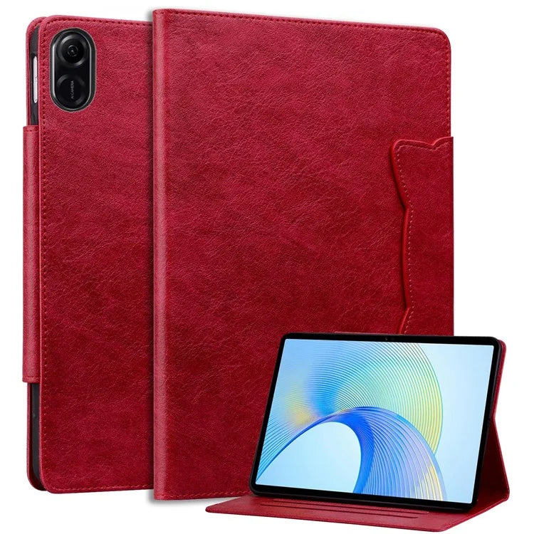 For Honor Pad X8 Pro / Pad X9 Case Card Slot PU Leather Tablet Cover with Stand