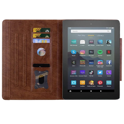 For Amazon Fire HD 10 (2021) / HD 10 Plus (2021) / HD 10 (2023) Tablet Case PU Leather Flip Cover