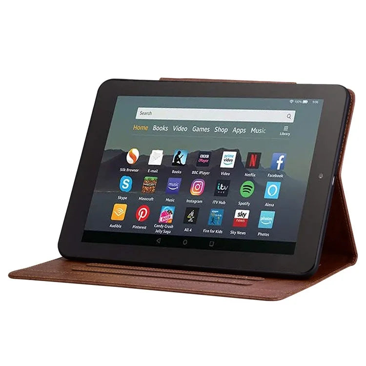 For Amazon Fire HD 10 (2021) / HD 10 Plus (2021) / HD 10 (2023) Tablet Case PU Leather Flip Cover