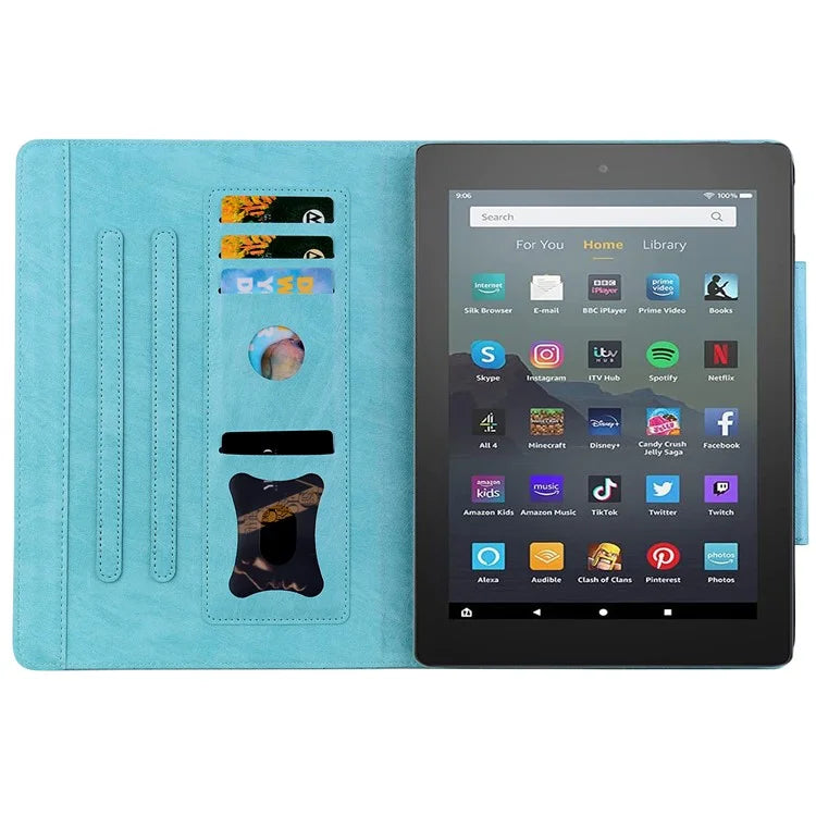 For Amazon Fire HD 10 (2021) / HD 10 Plus (2021) / HD 10 (2023) Tablet Case PU Leather Flip Cover