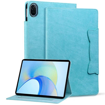 For Honor Pad 8 Stand Case Magnetic Clasp PU Leather Tablet Cover with Card Slots