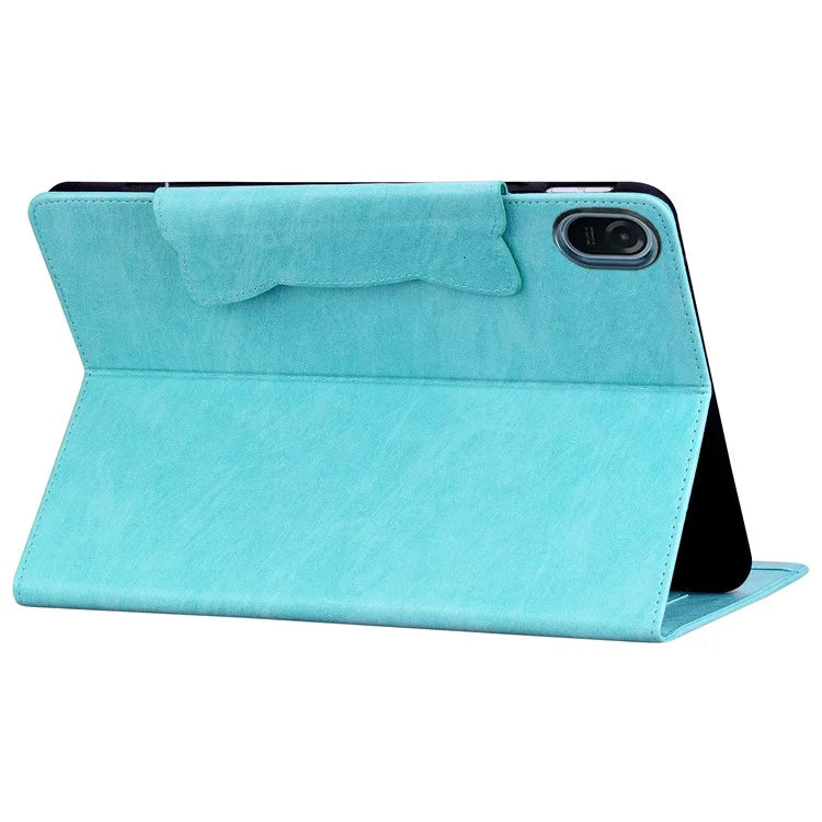 For Honor Pad 8 Stand Case Magnetic Clasp PU Leather Tablet Cover with Card Slots