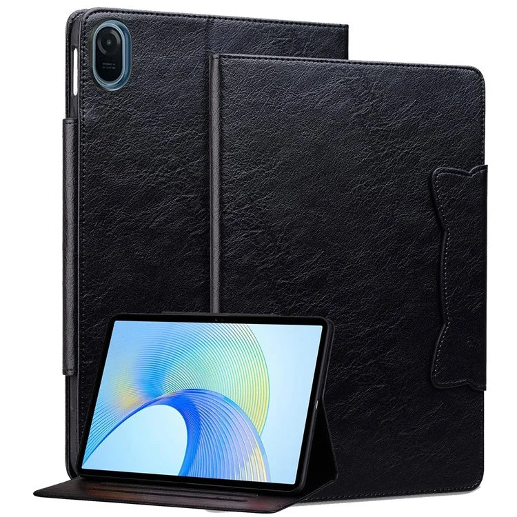 For Honor Pad 8 Stand Case Magnetic Clasp PU Leather Tablet Cover with Card Slots