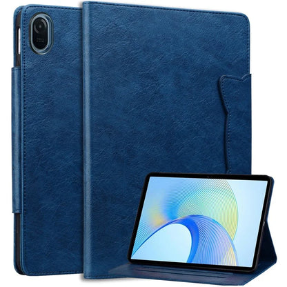 For Honor Pad 8 Stand Case Magnetic Clasp PU Leather Tablet Cover with Card Slots