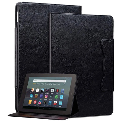 For Amazon Fire HD 8 (2020) / HD 8 (2022) Case PU Leather Stand Tablet Cover with Card Holder