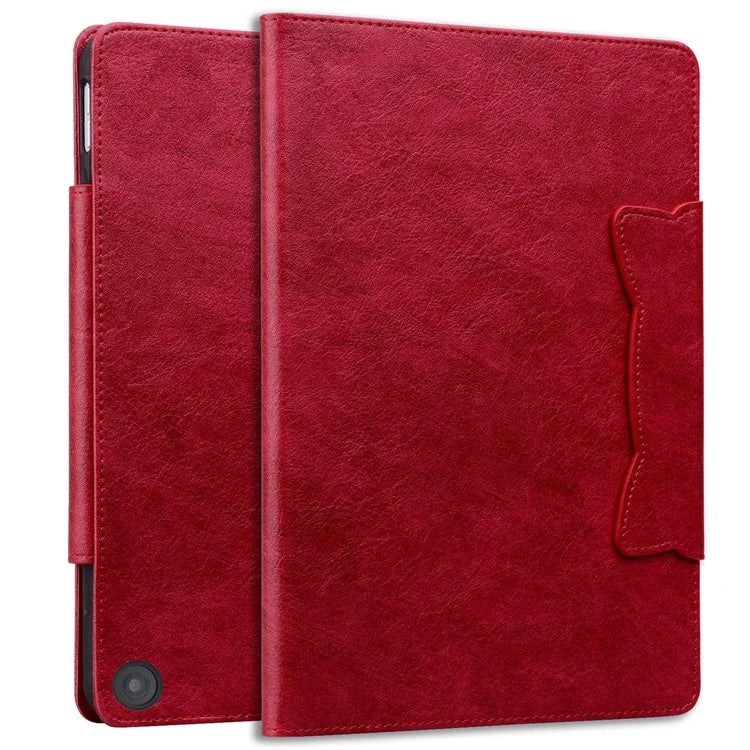 For Amazon Fire HD 8 (2020) / HD 8 (2022) Case PU Leather Stand Tablet Cover with Card Holder