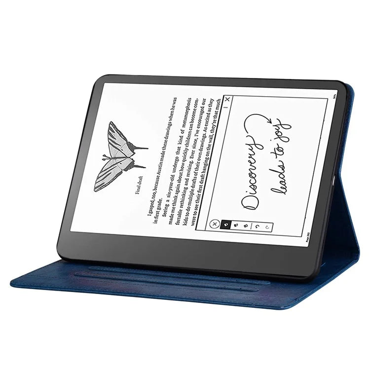 For Amazon Kindle Scribe Stand Case Card Slot PU Leather Tablet Cover