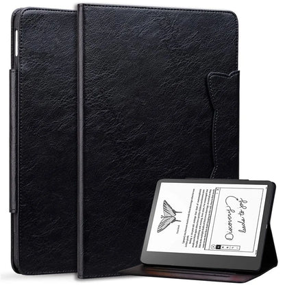 For Amazon Kindle Scribe Stand Case Card Slot PU Leather Tablet Cover